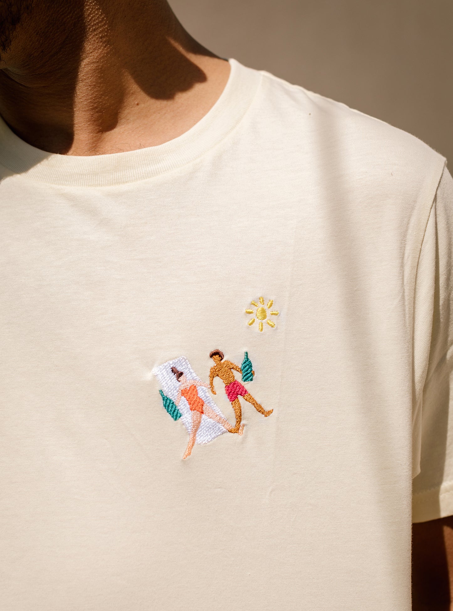 T-shirt - L'amour à la plage