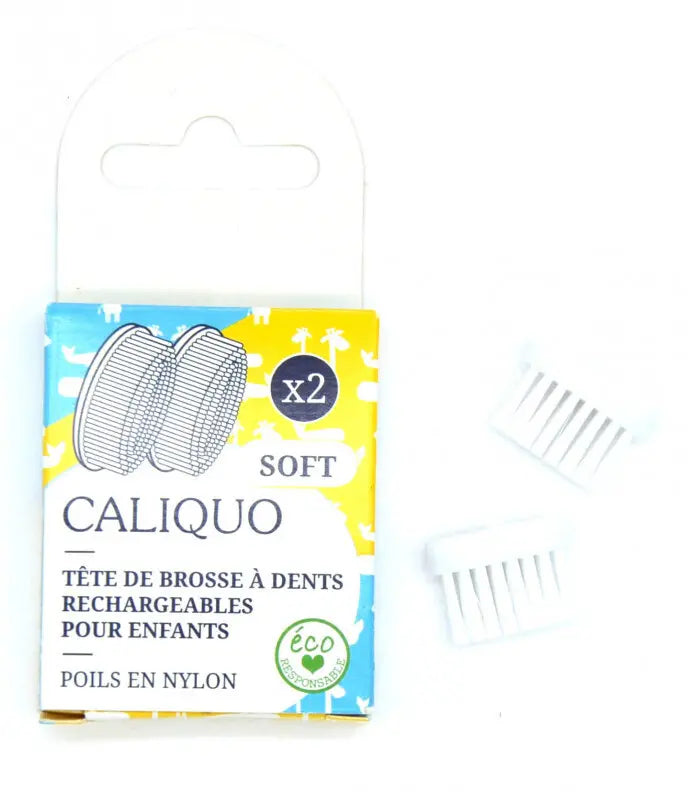 Set de 2 recambios de cepillo de dientes para niños