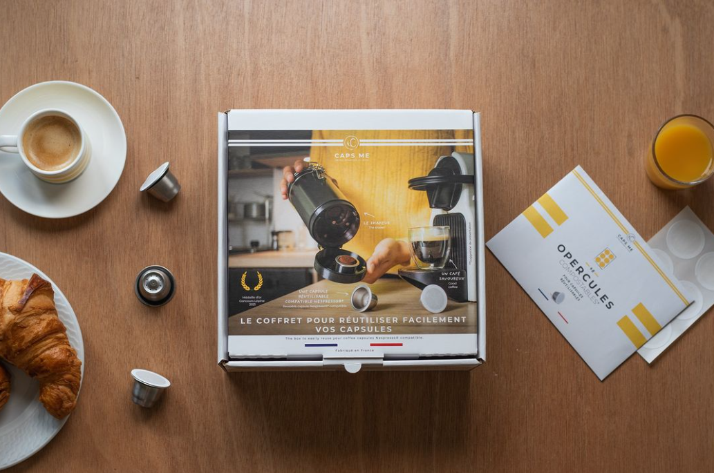 Box - Reusable coffee capsules