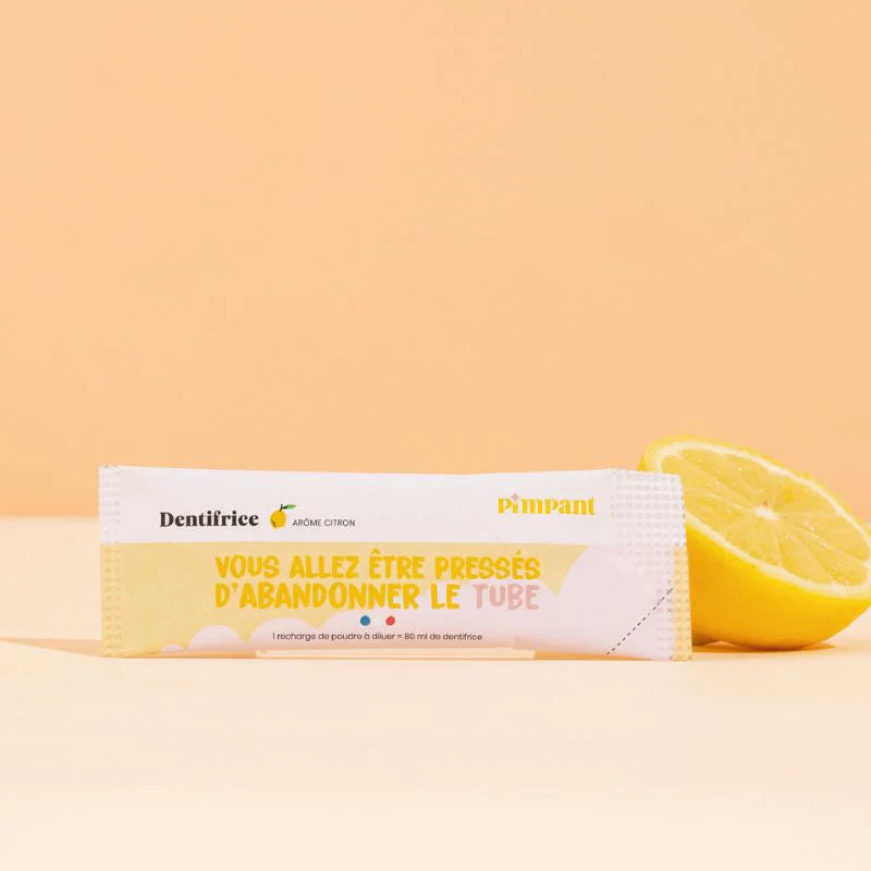 Dentifrice Citron